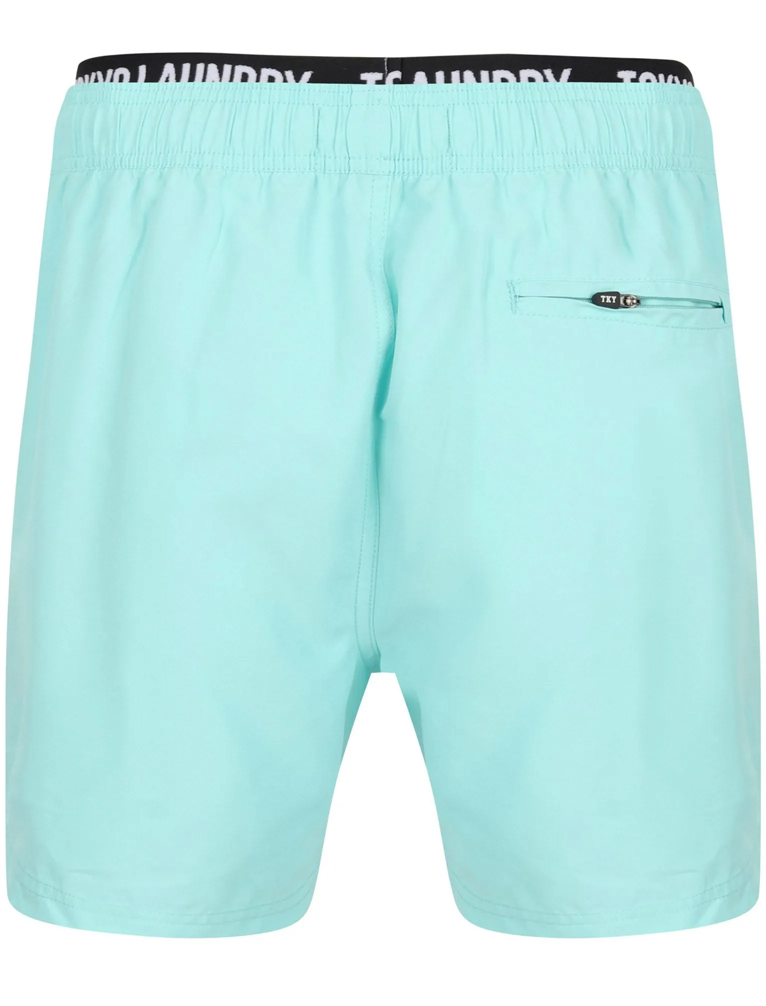 Ailani Swim Shorts with Plush Waistband Insert In Tibetan Blue - Tokyo Laundry