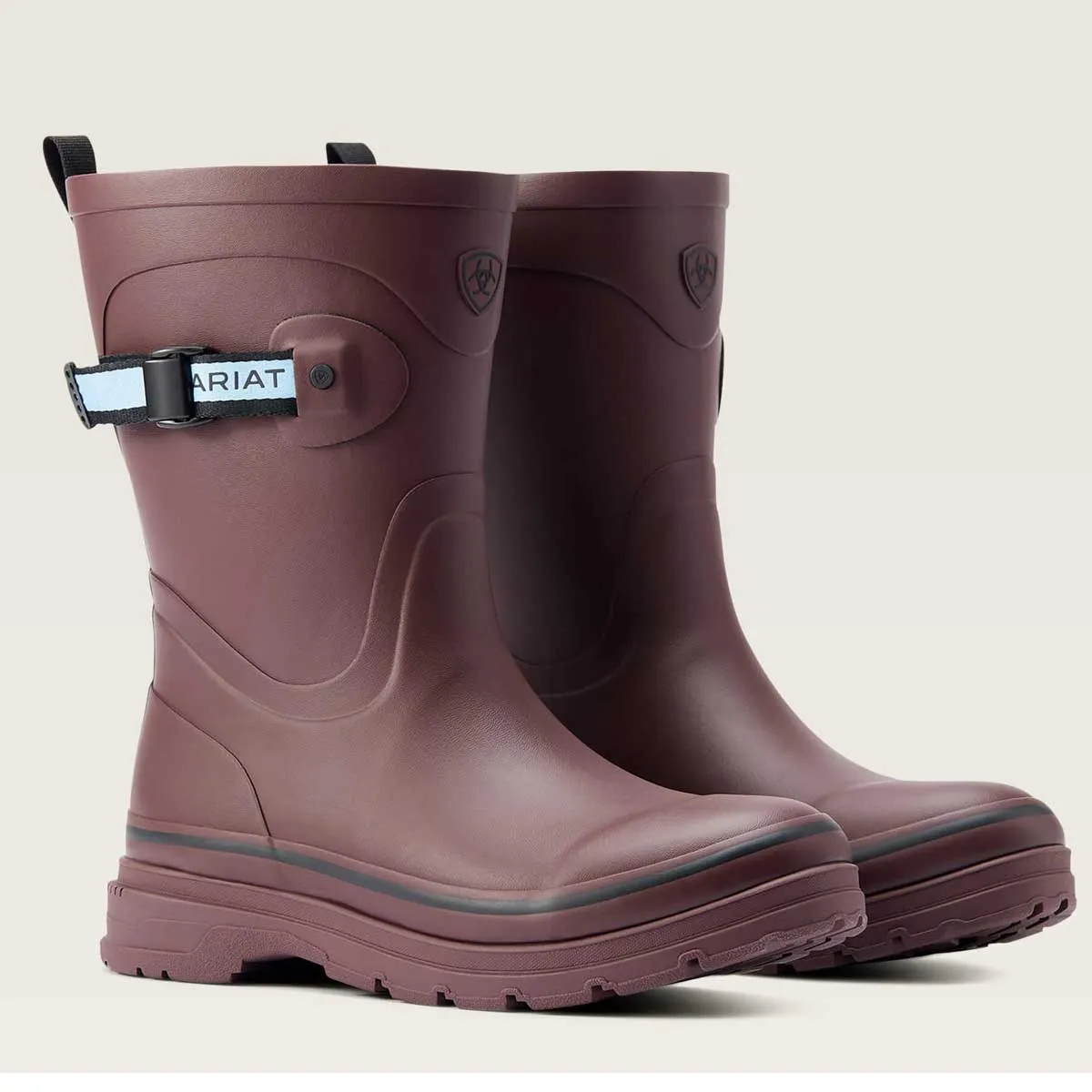 ARIAT Kelmarsh Mid Wellington Boots - Womens - Maroon