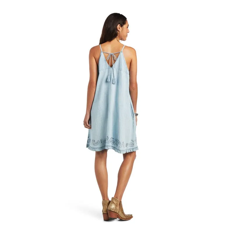 Ariat Women's Western Aloha Light Denim Dress 10040706