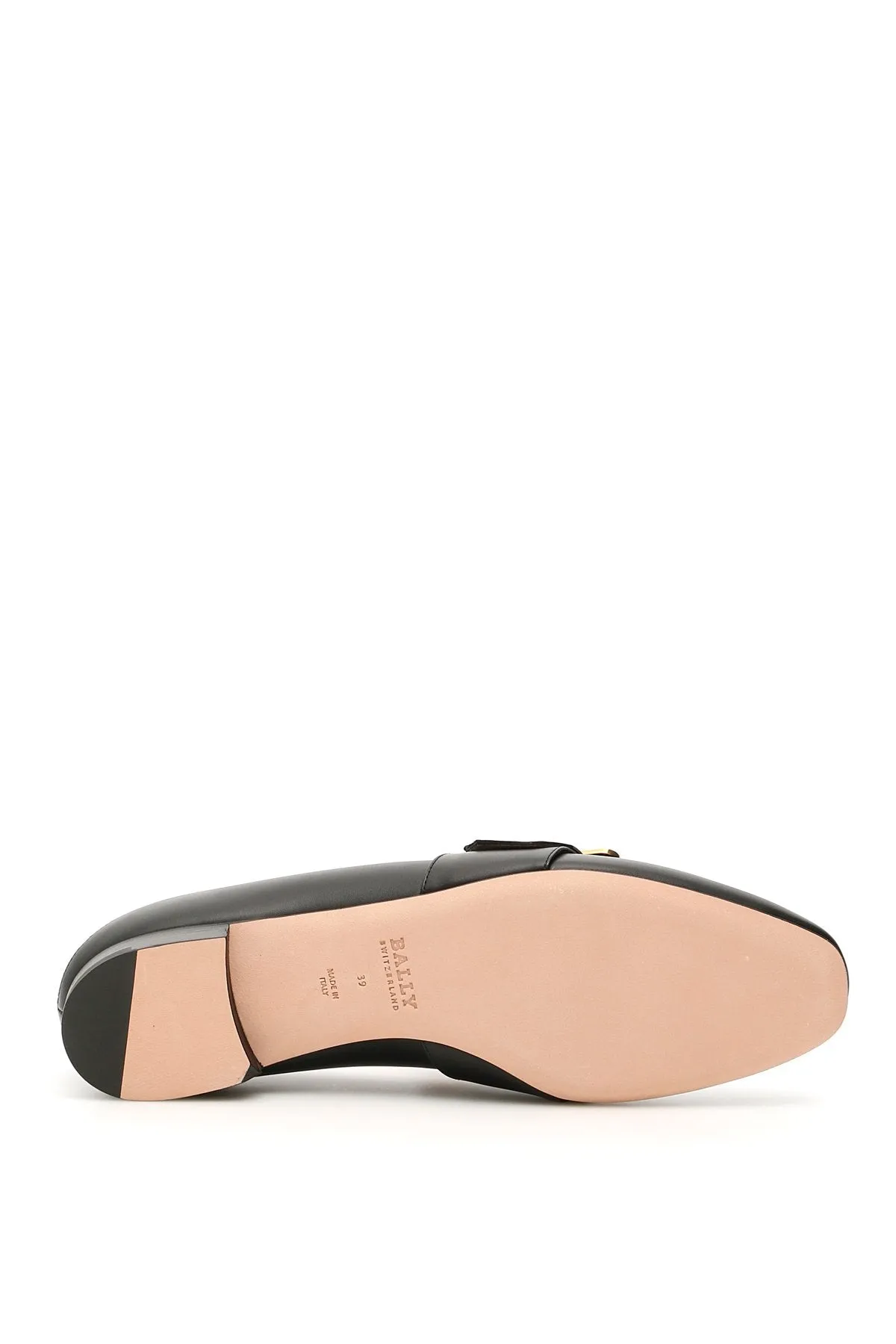 Bally Janelle Buckle Strap Loafers