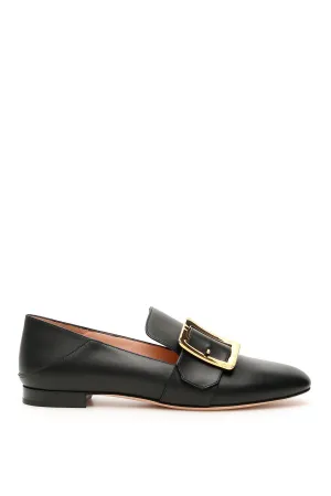 Bally Janelle Buckle Strap Loafers