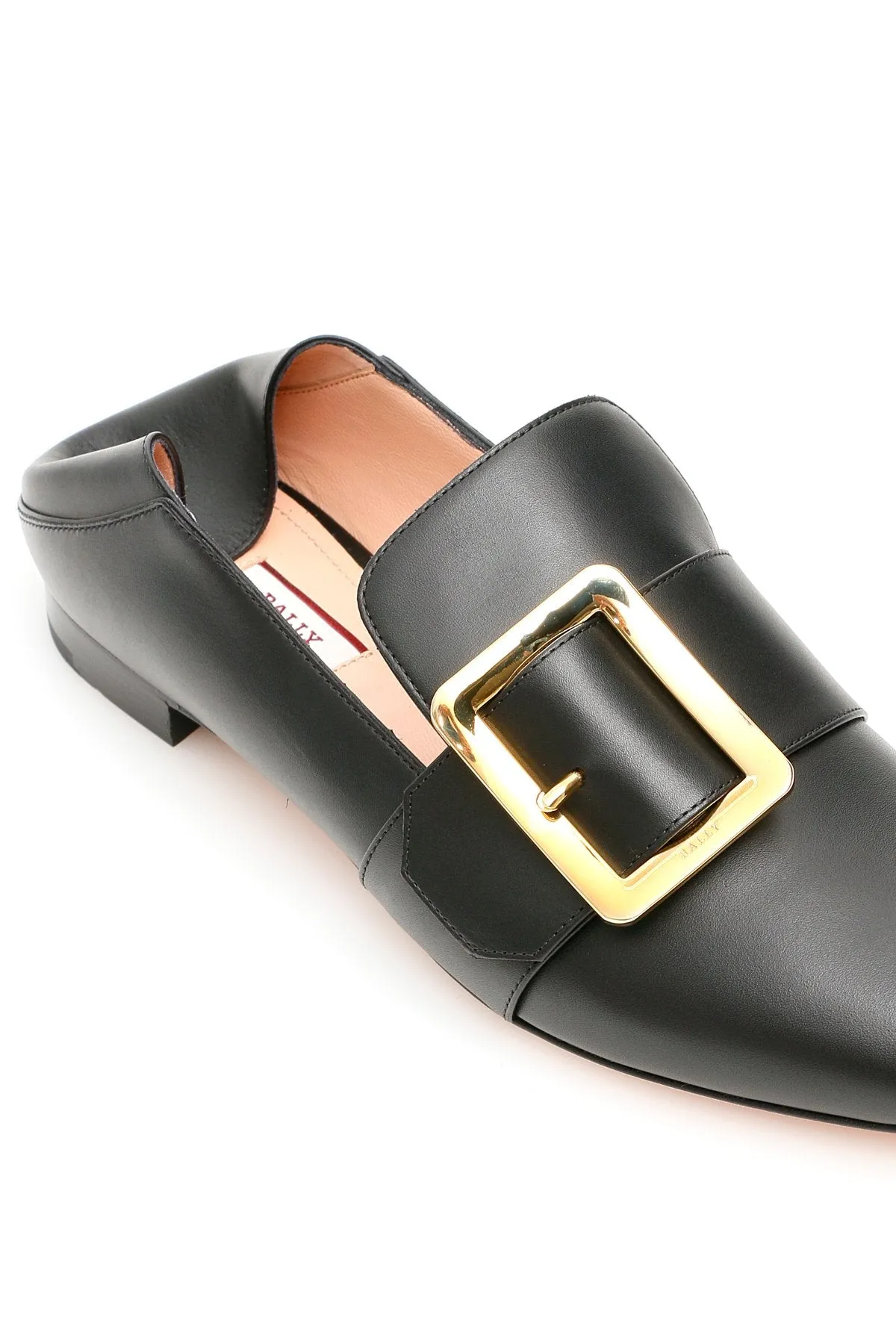 Bally Janelle Buckle Strap Loafers