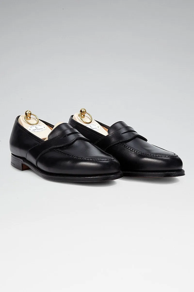 Black Full Saddle Loafers