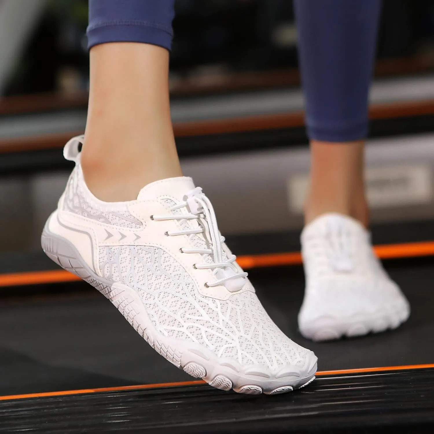 Canbebig Barefoot Shoes for Women Men Healthy & Non-Slip Athletic Footwear Waterproof Hiking Shoes Wide Toe Water Shoe Unisex Sneakers