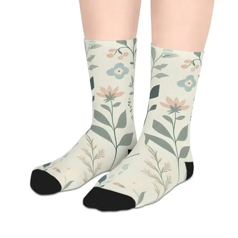 Chic Floral Socks for Style and Comfort