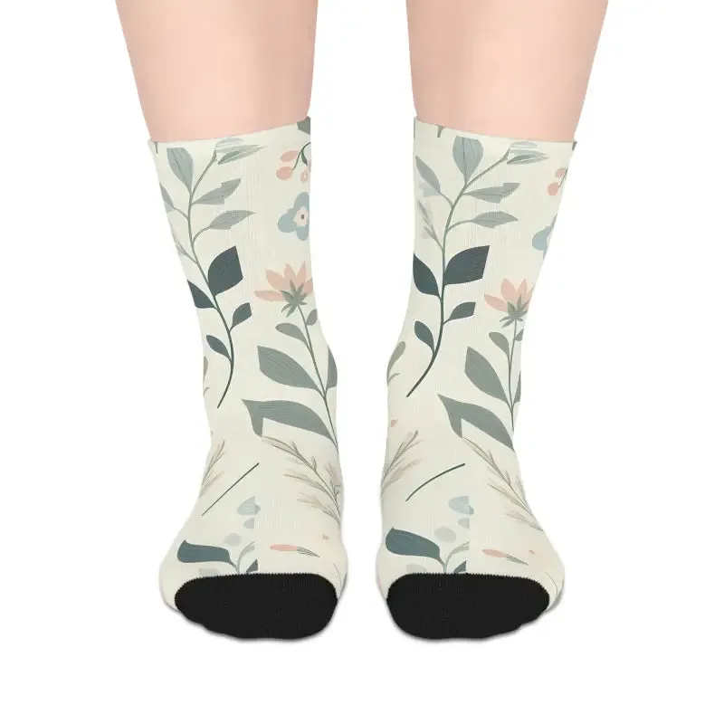 Chic Floral Socks for Style and Comfort