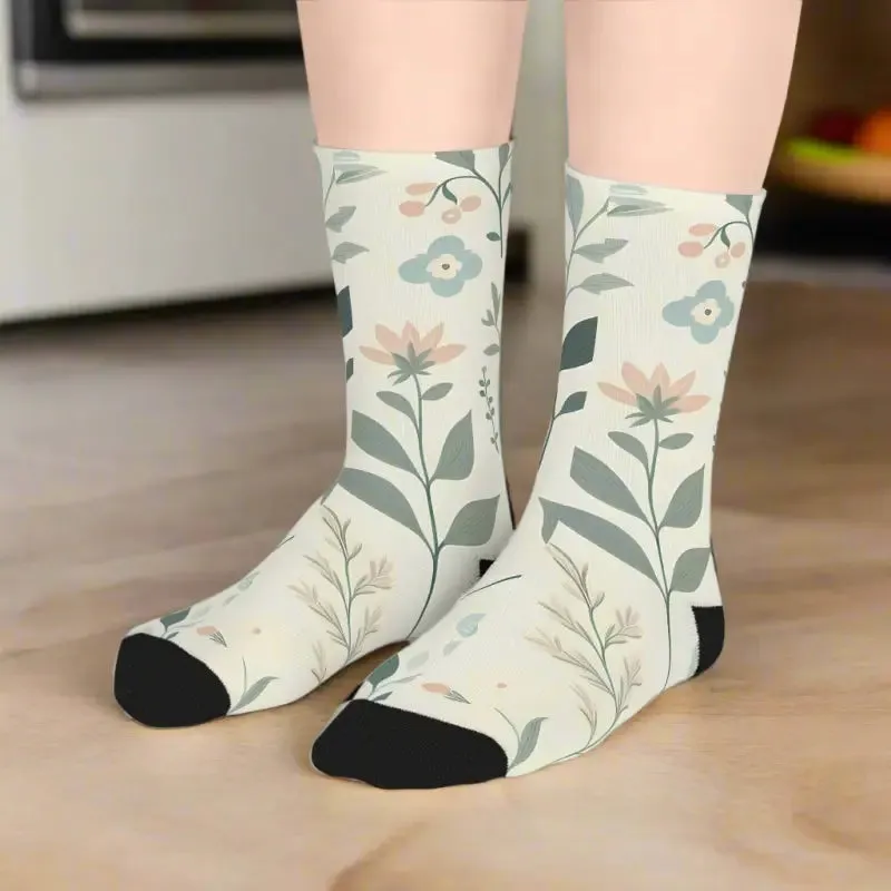 Chic Floral Socks for Style and Comfort