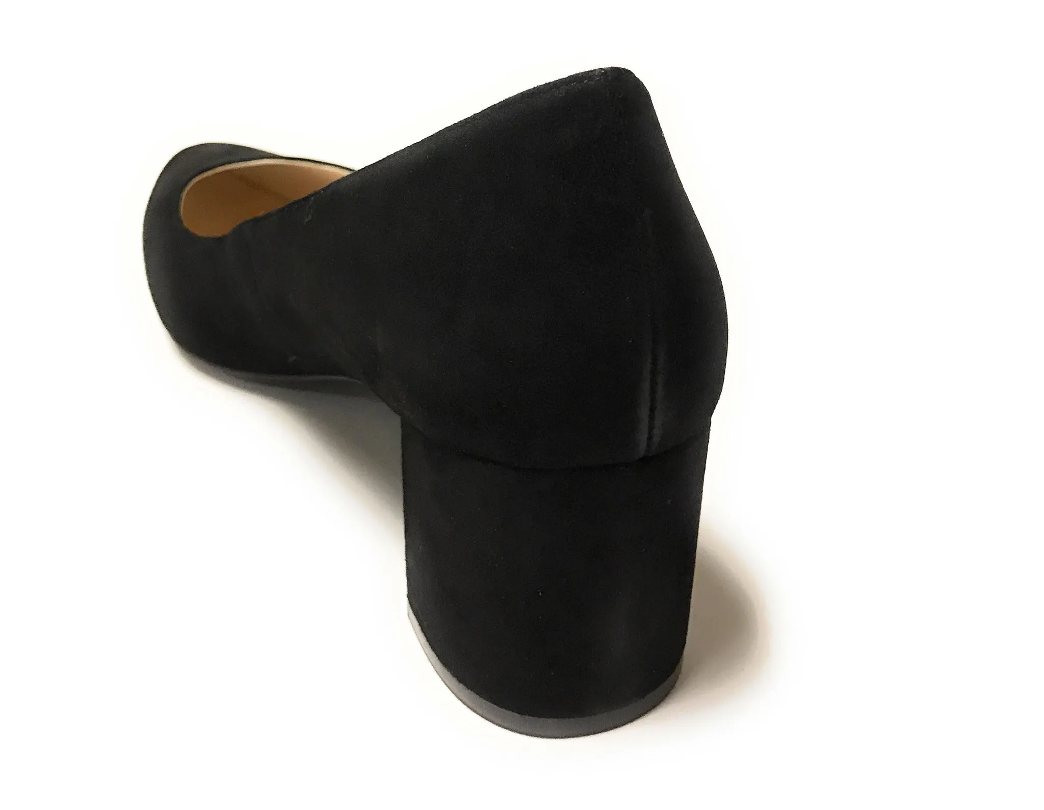 Cole Haan Justine Pump 55MM "Black Suede"