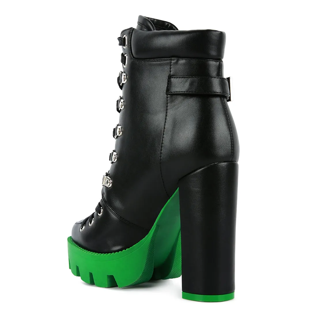 Cushion Collared Biker Boot