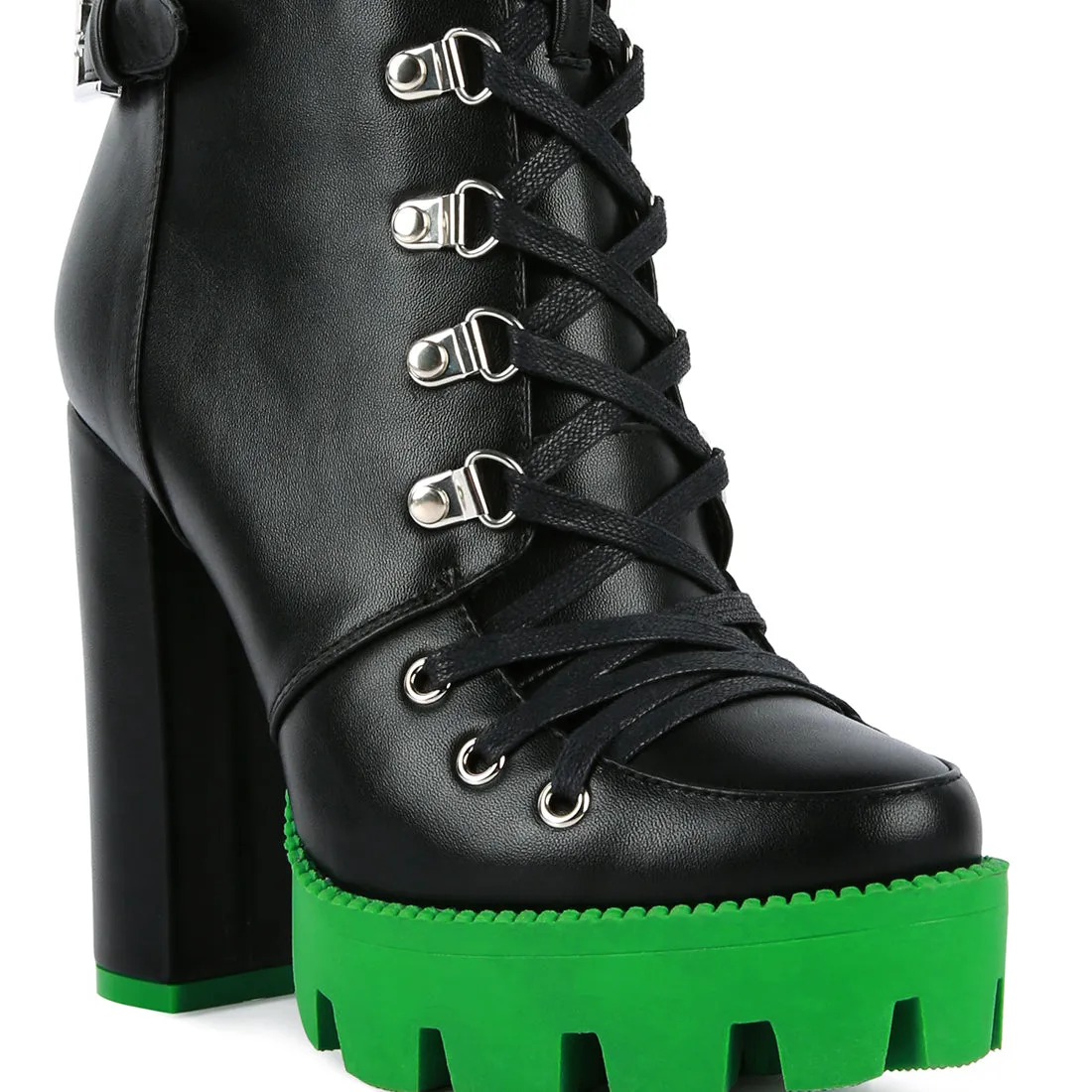 Cushion Collared Biker Boot
