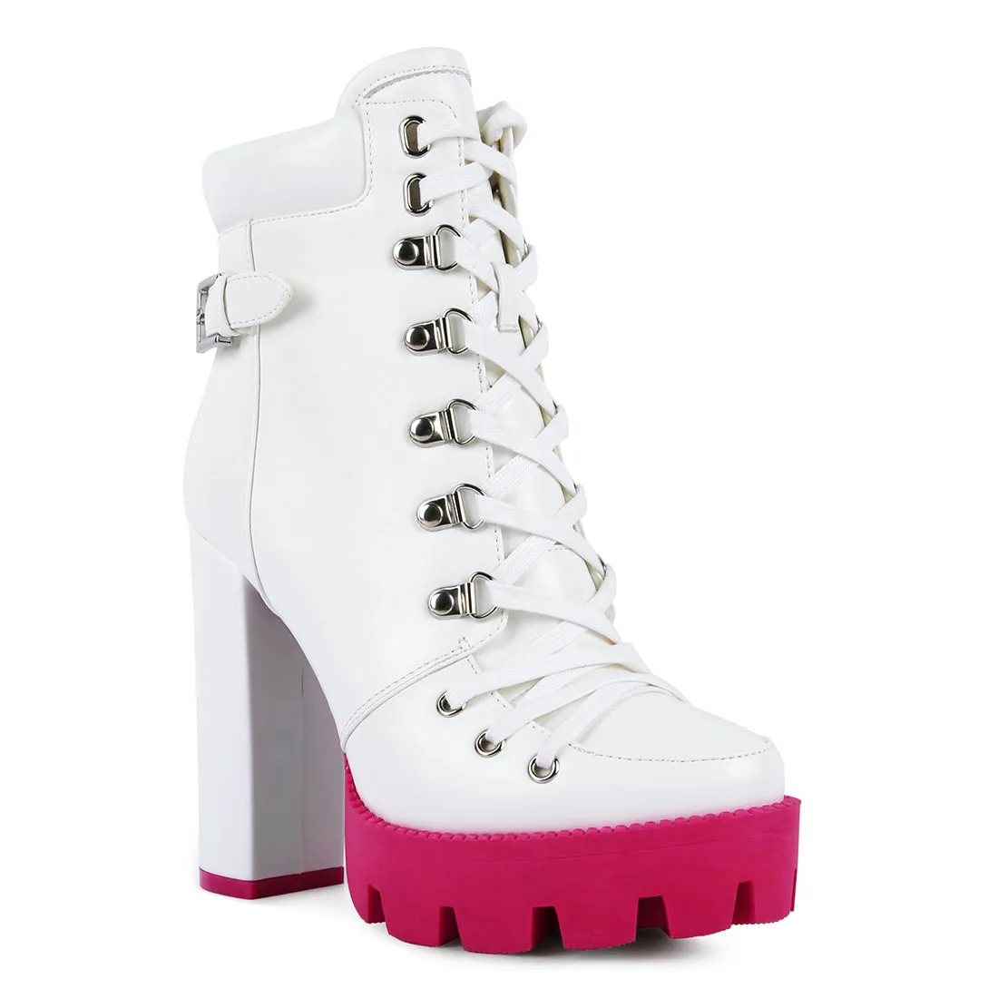 Cushion Collared Biker Boot