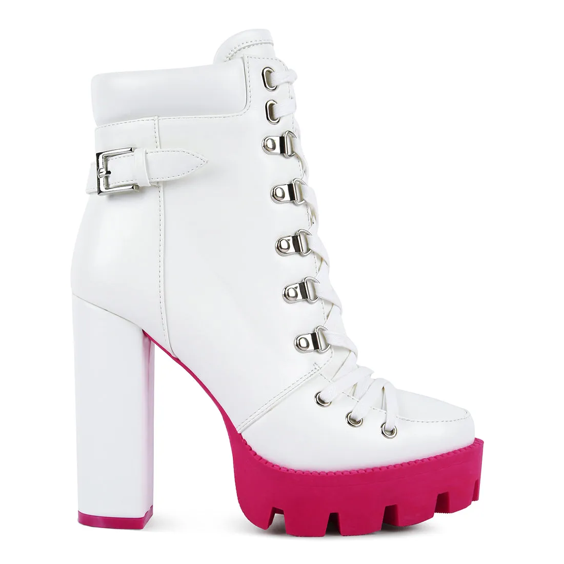 Cushion Collared Biker Boot