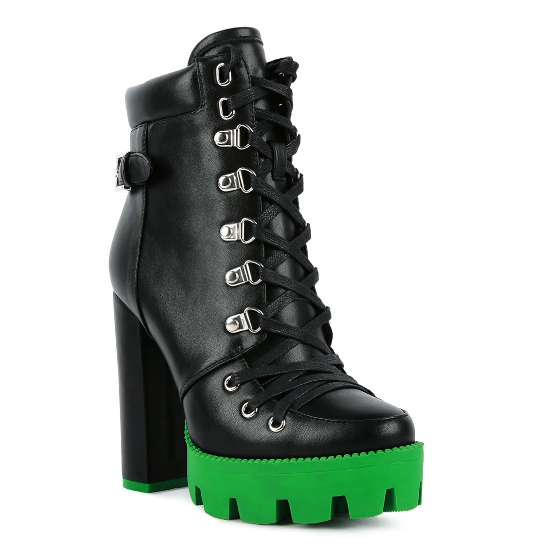 Cushion Collared Biker Boot