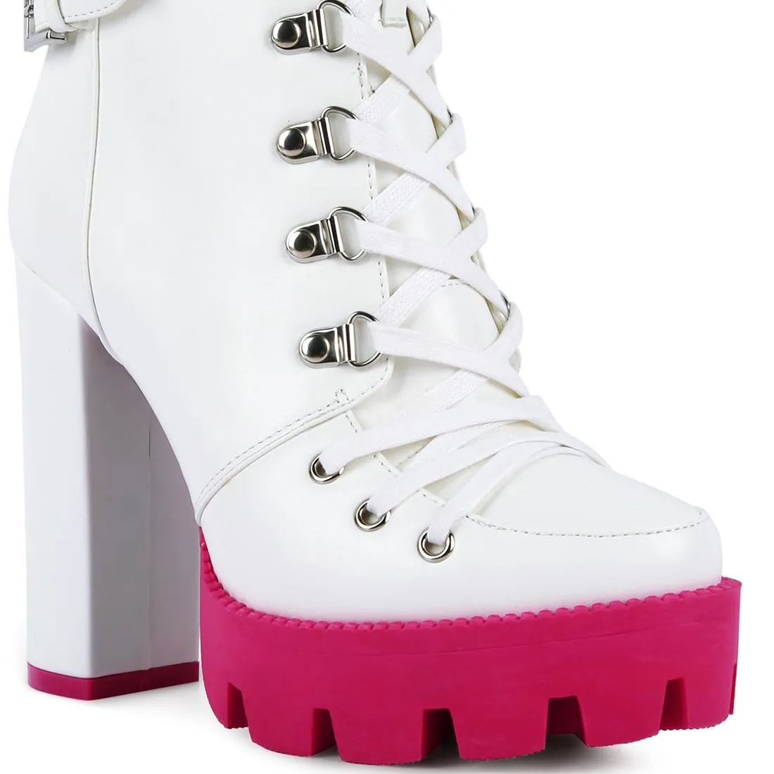 Cushion Collared Biker Boot