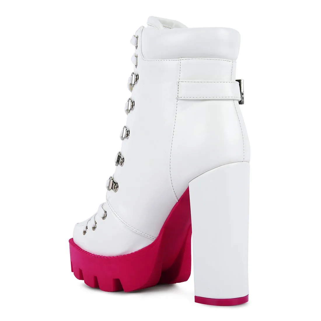 Cushion Collared Biker Boot