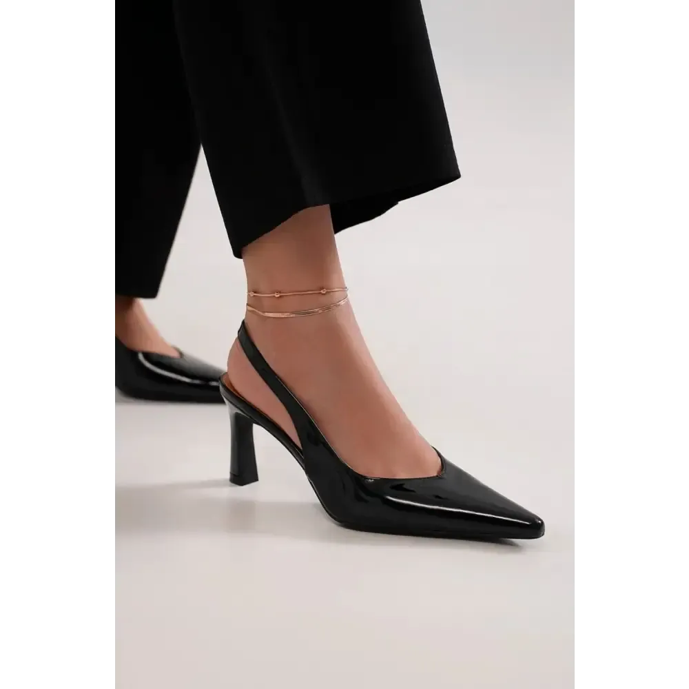 Elevate Your Look with Luxurious Beast Fashion Slingback Pumps