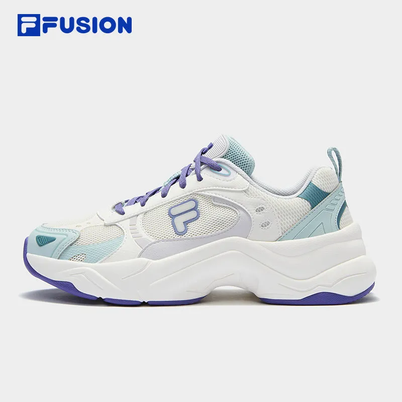 FILA FUSION UNIQUE Women Sneakers (Off white/ White-Light-Blue)