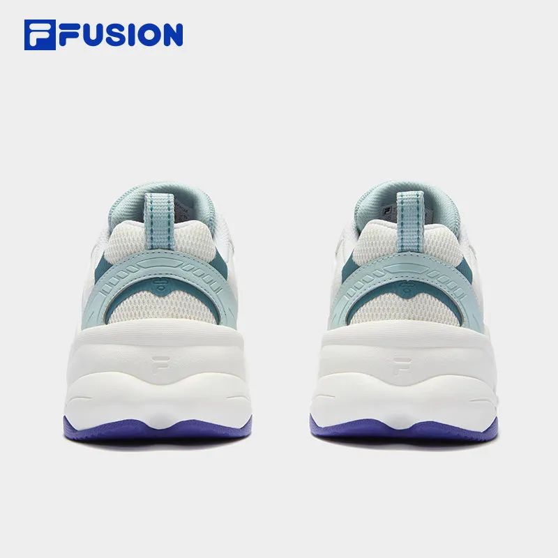 FILA FUSION UNIQUE Women Sneakers (Off white/ White-Light-Blue)