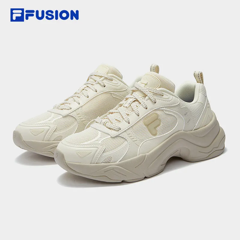 FILA FUSION UNIQUE Women Sneakers (Off white/ White-Light-Blue)