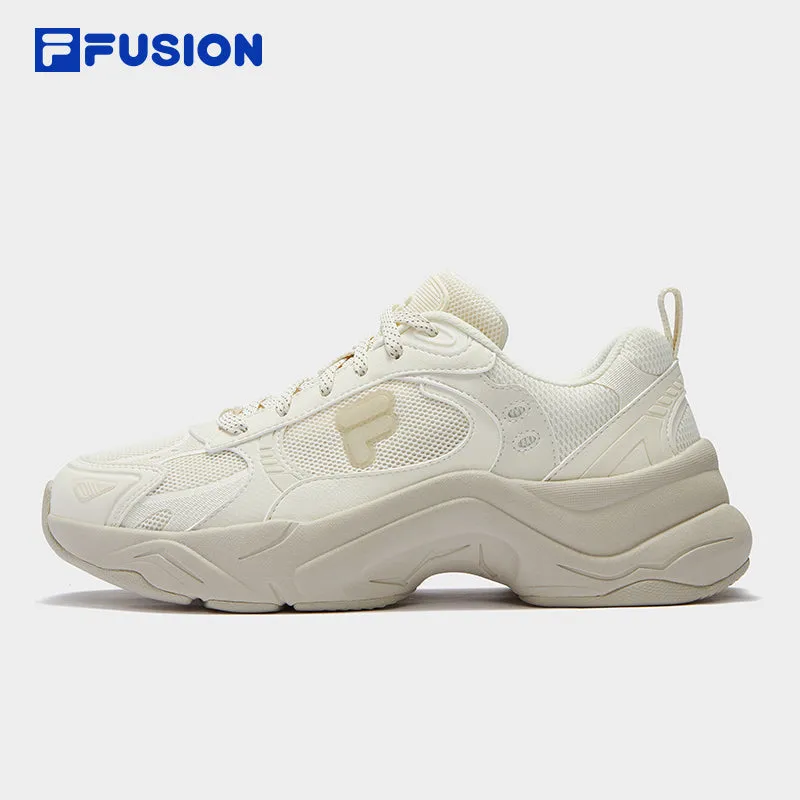 FILA FUSION UNIQUE Women Sneakers (Off white/ White-Light-Blue)