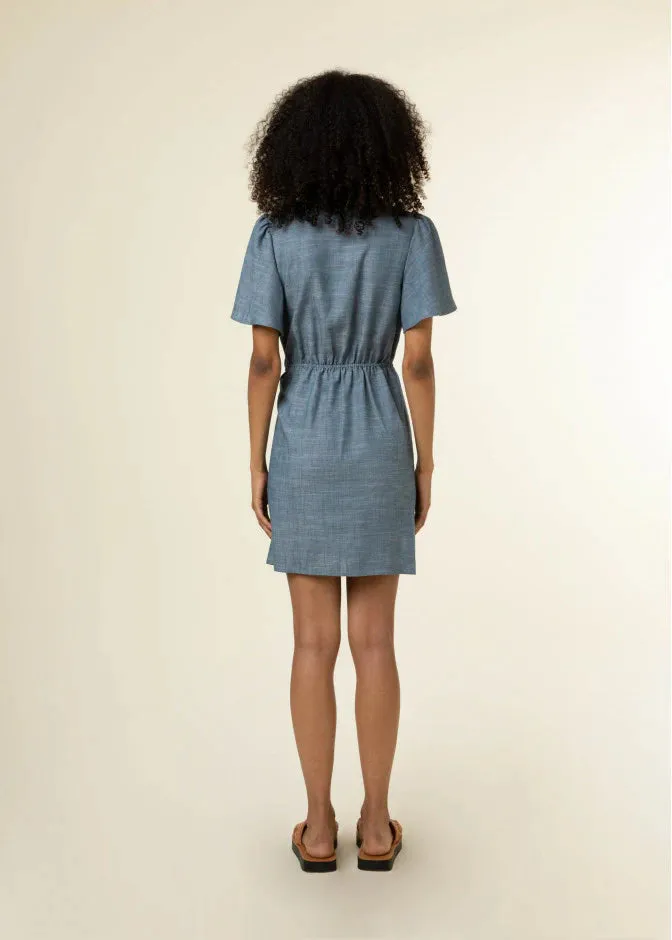 FRNCH Kathleen Chambray Dress