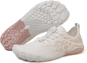 Grounded Barefoot Footwear for Women Men Pro Barefoot Shoes Hike Walking Quick-Dry Aqua Slip-on Sneaker Wide Toe Water Shoe Lightweight Breathable Shoes Waterproof Trail Running Healthy Sneaker