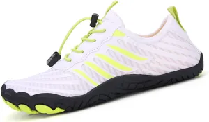 Grounded Footwear for Women Men Non-Slip Breathable Trail Athletic Footwear,Wide Toe Box Quick-Dry Swim Shoes,Lightweight Comfortable Water-Resistant Hiking Barefoot with Adjustable Shoelaces
