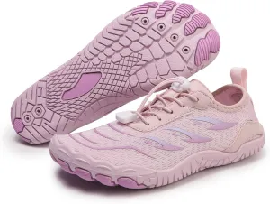 Grounded Footwear for Women Men Quick Dry Water Resistant Water Shoes,Wide Toe Box&Non-Slip Breathable Barefoot,Lightweight Adjustable Fitness Sports Footwear Outdoor Beach Surfing Training Barefoot