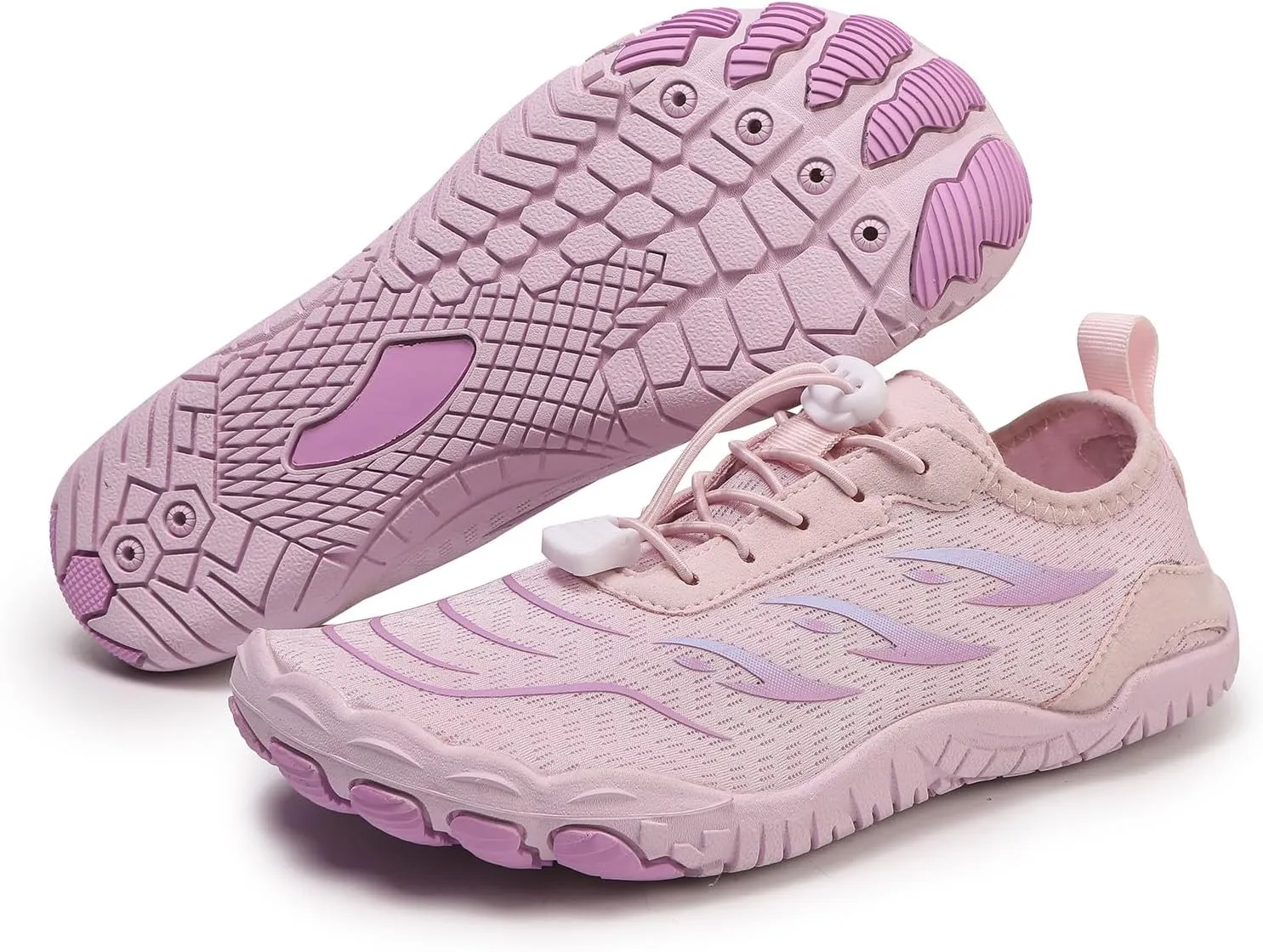 Grounded Footwear for Women Men Quick Dry Water Resistant Water Shoes,Wide Toe Box&Non-Slip Breathable Barefoot,Lightweight Adjustable Fitness Sports Footwear Outdoor Beach Surfing Training Barefoot