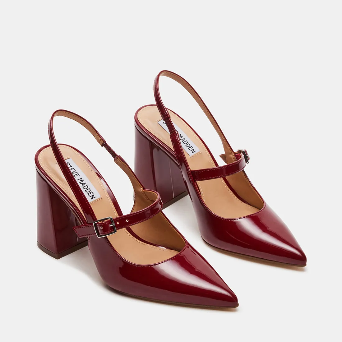MAEGAN BURGUNDY PATENT