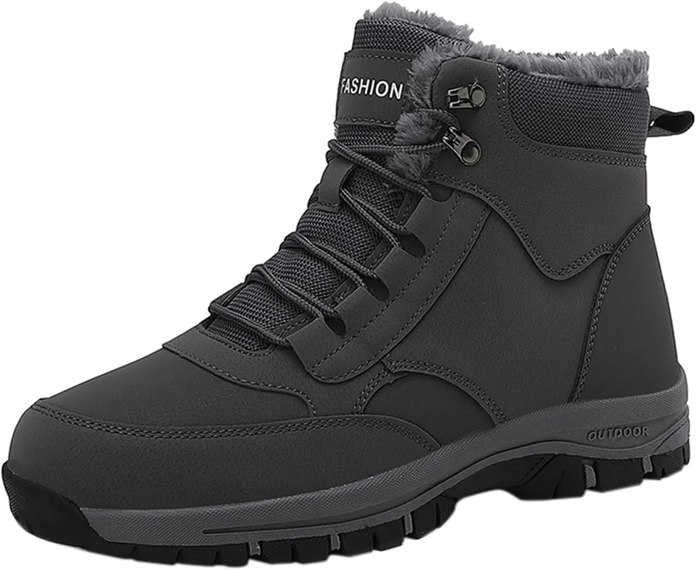 Men Work Boots Steel Toe Hiking Sneakers Women's Slip On Warm Womens Safety Toe Shoes Waterproof Composite Safety Toe Waterproof Industrial Casual Hike Grounded Footwear