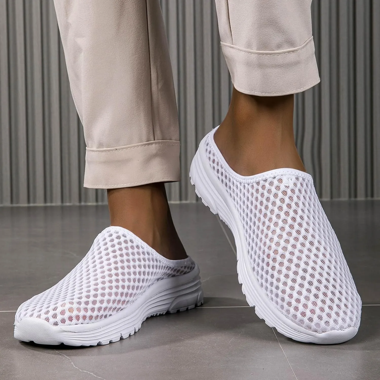 Men's Fashion Sneakers Unisex Lazy Slip On Casual and Comfortable Slippers for Men and Women
