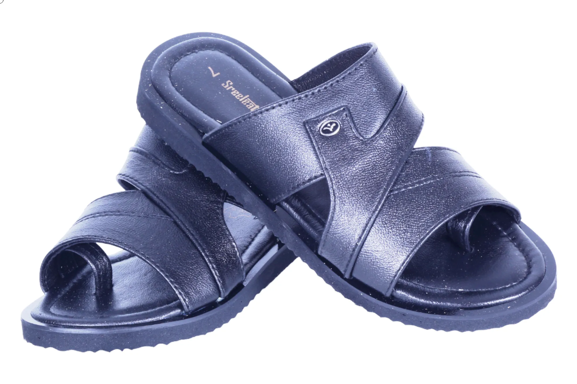 Mens Leather Chappal 28172