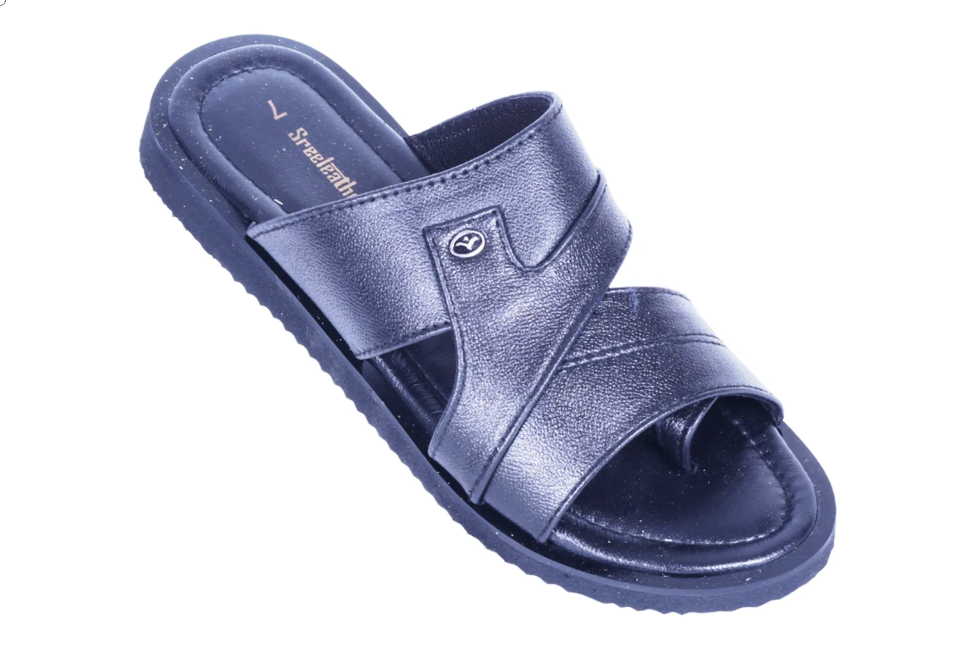 Mens Leather Chappal 28172
