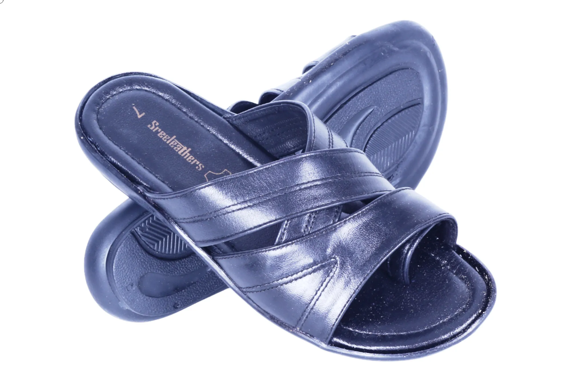 Mens Leather Chappal 28181