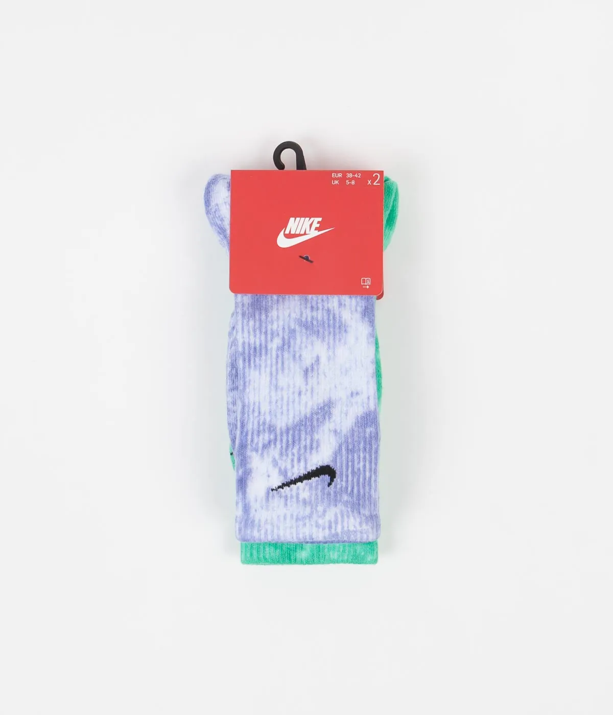 Nike Everyday Plus Cush Crew Socks (2 Pack) - Multicolour / Green