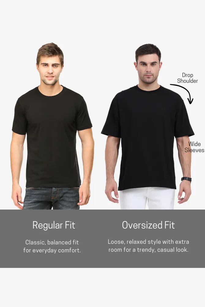 Olive Green Oversized T-shirt for men