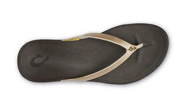 Olukai Ho Opio Leather Womens Sandal