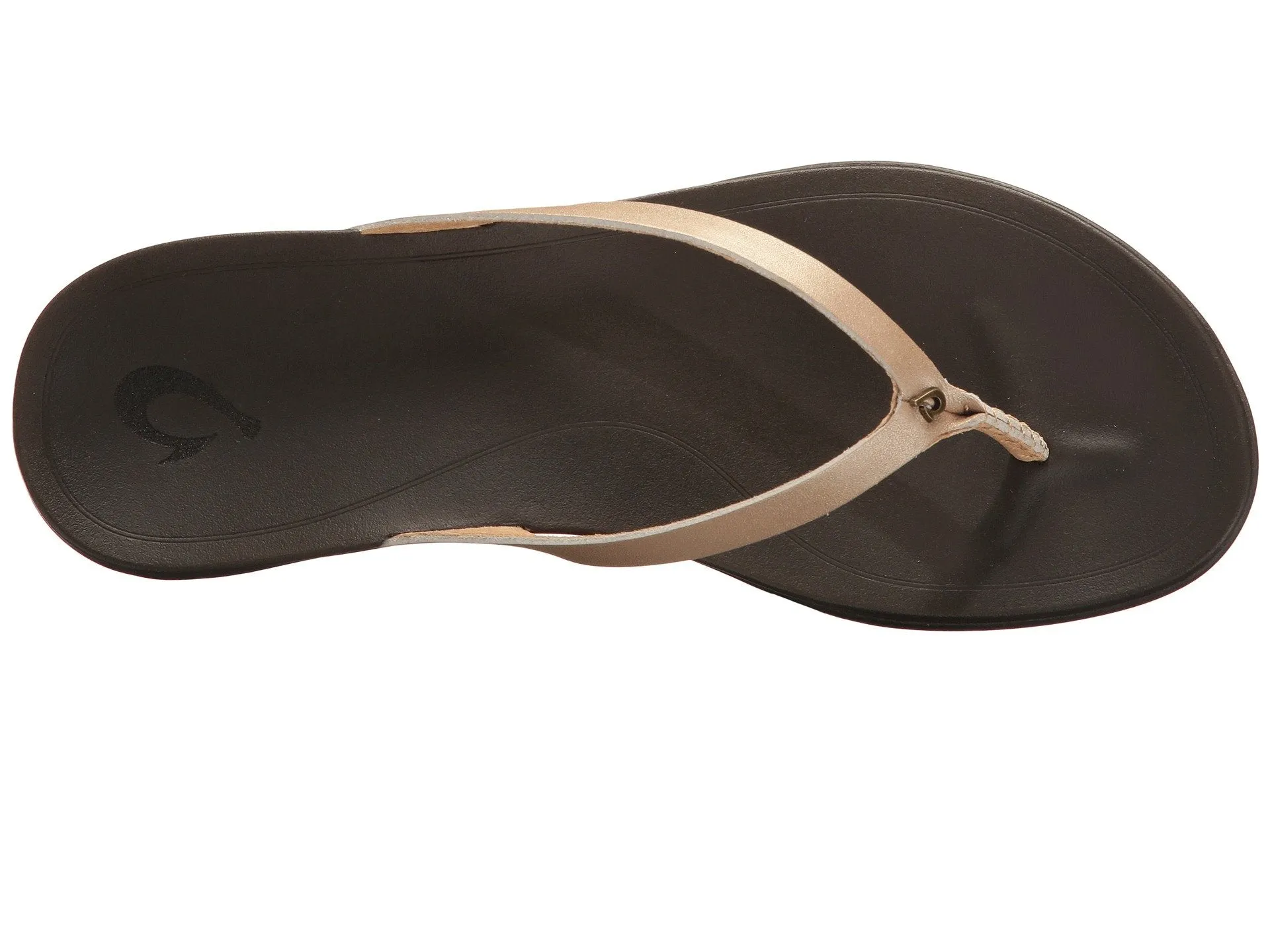 Olukai Ho Opio Leather Womens Sandal