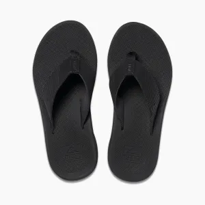 Reef Mens Phantom II Flip Flops - Black/Black