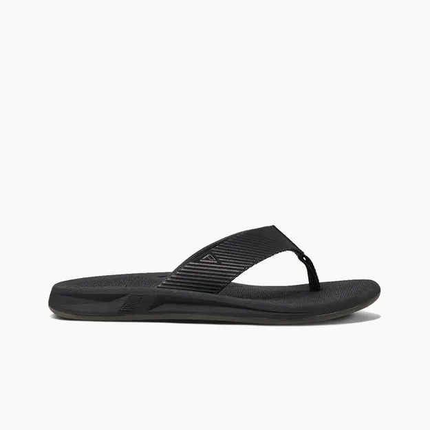Reef Mens Phantom II Flip Flops - Black/Black