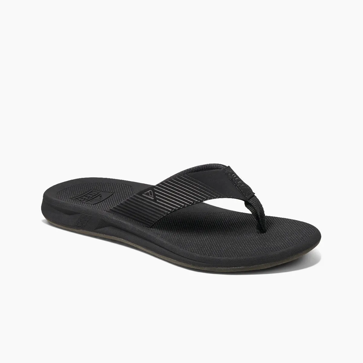 Reef Mens Phantom II Flip Flops - Black/Black