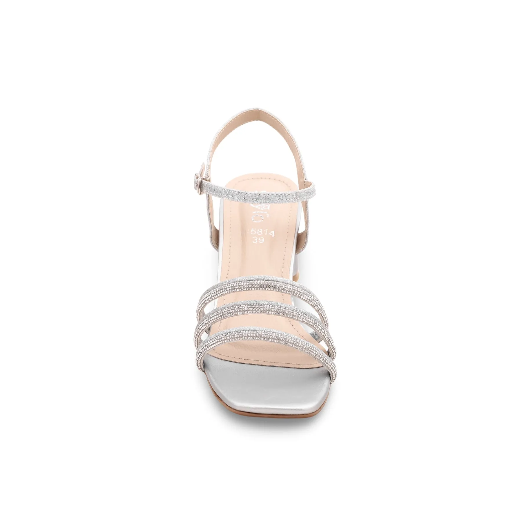 Silver Fancy Sandal FN5814