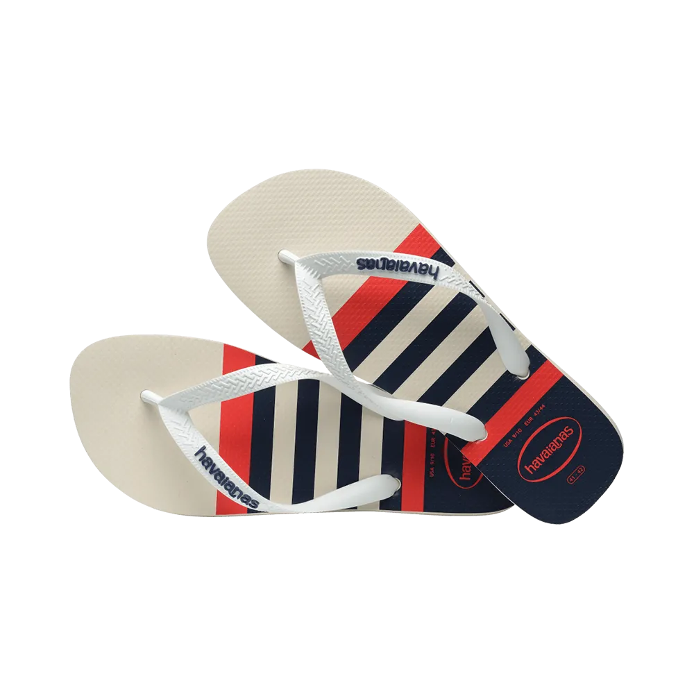 Top Nautical Flip Flops