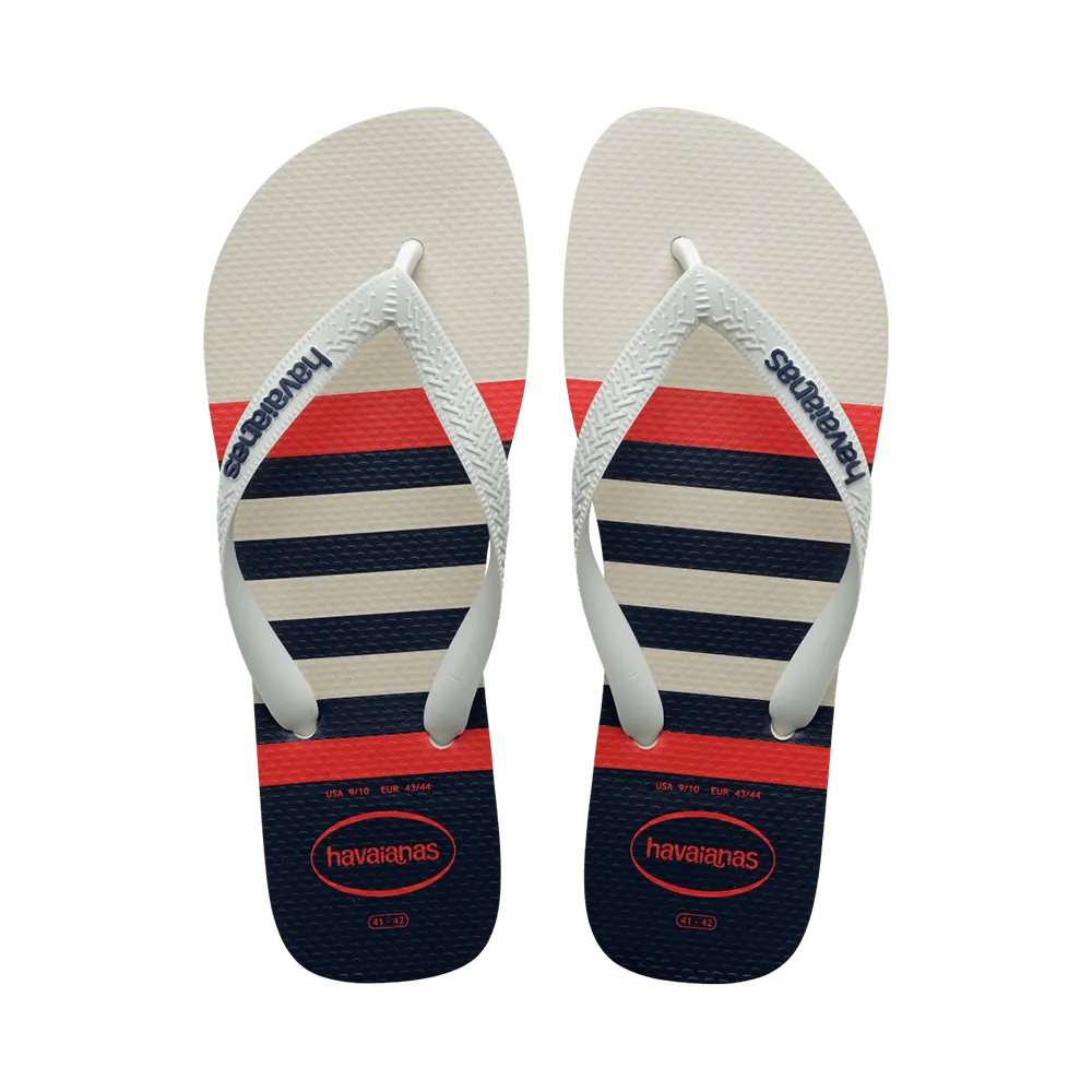 Top Nautical Flip Flops