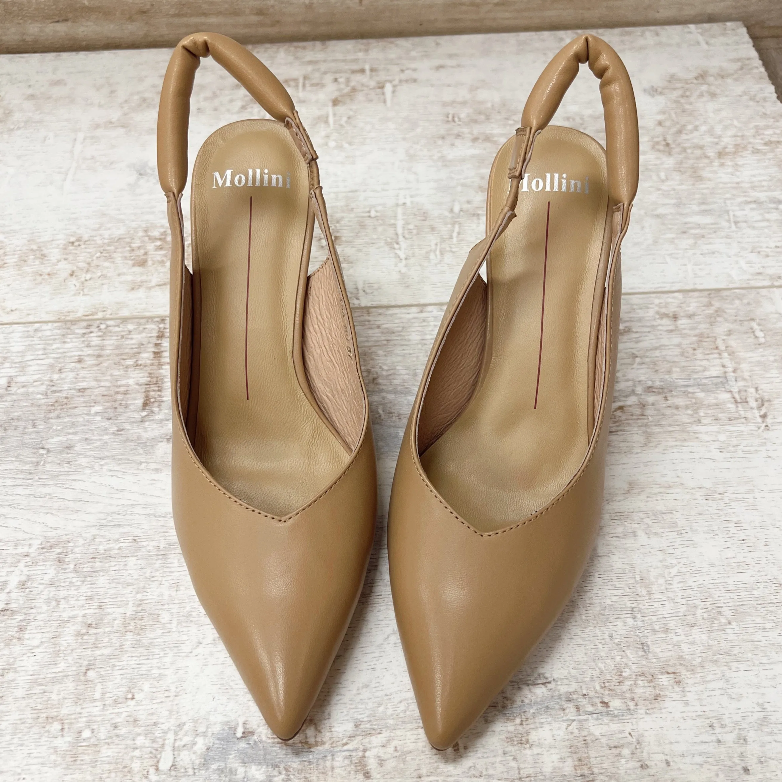 Traina Leather Heel