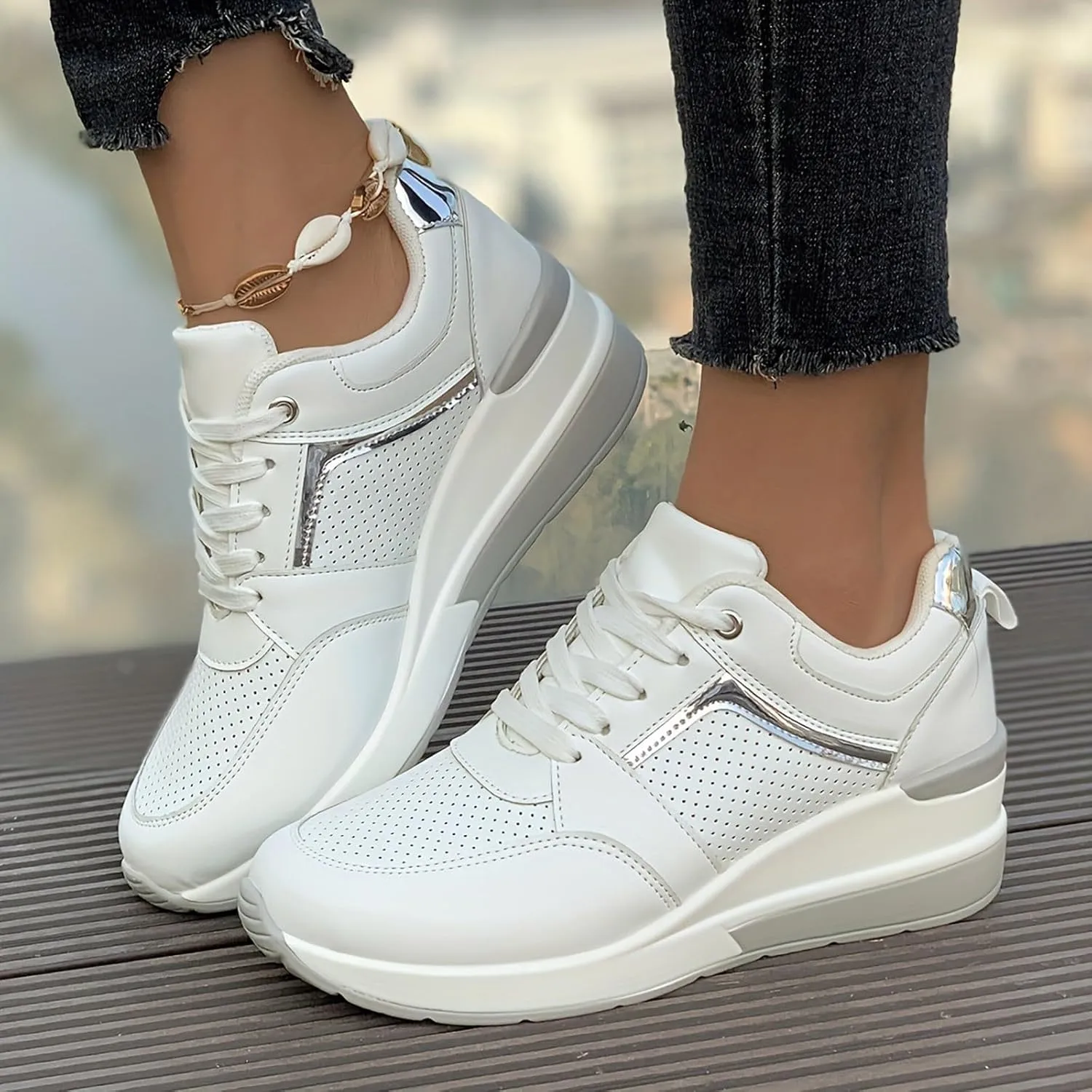Womens Breathable Nursing Shoes Non Slip Comfortable Breathable Workout Gym Sports Shoes Casual Mountain Shoe