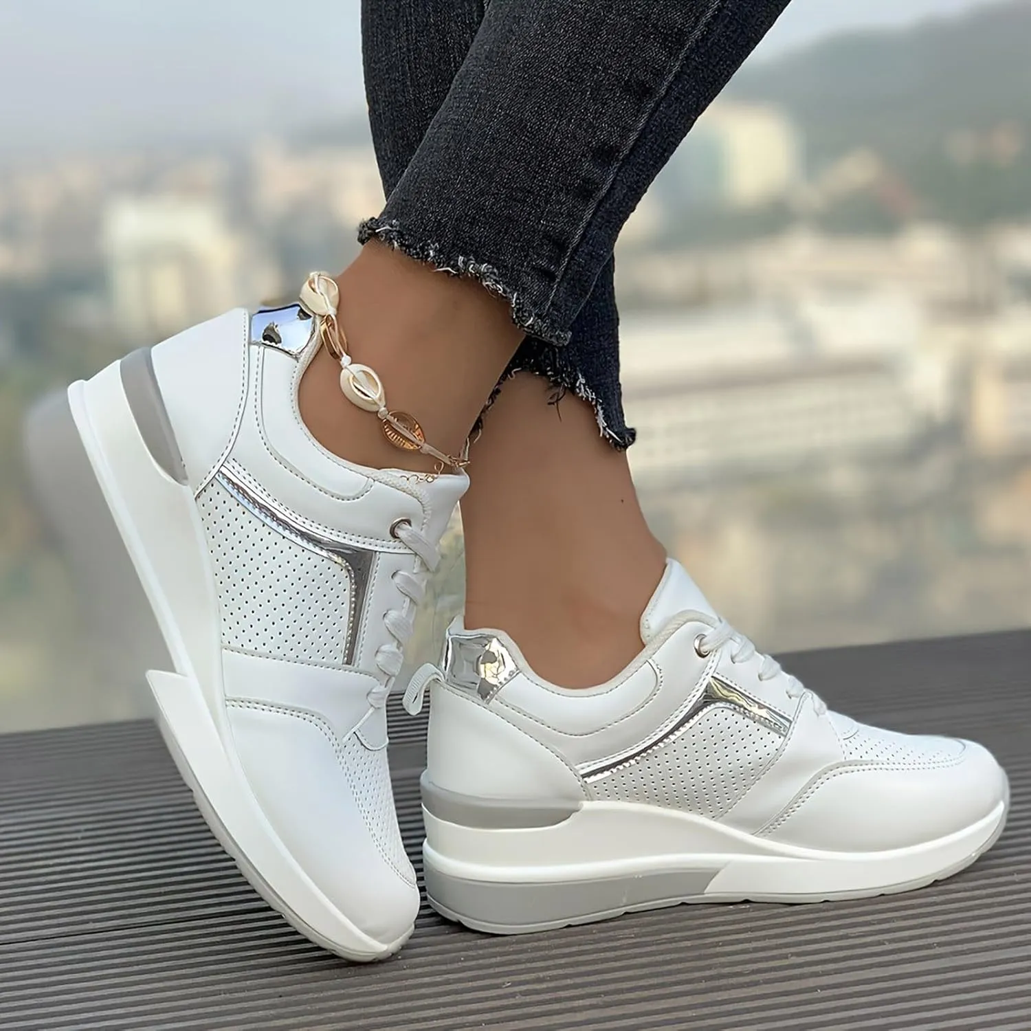Womens Breathable Nursing Shoes Non Slip Comfortable Breathable Workout Gym Sports Shoes Casual Mountain Shoe