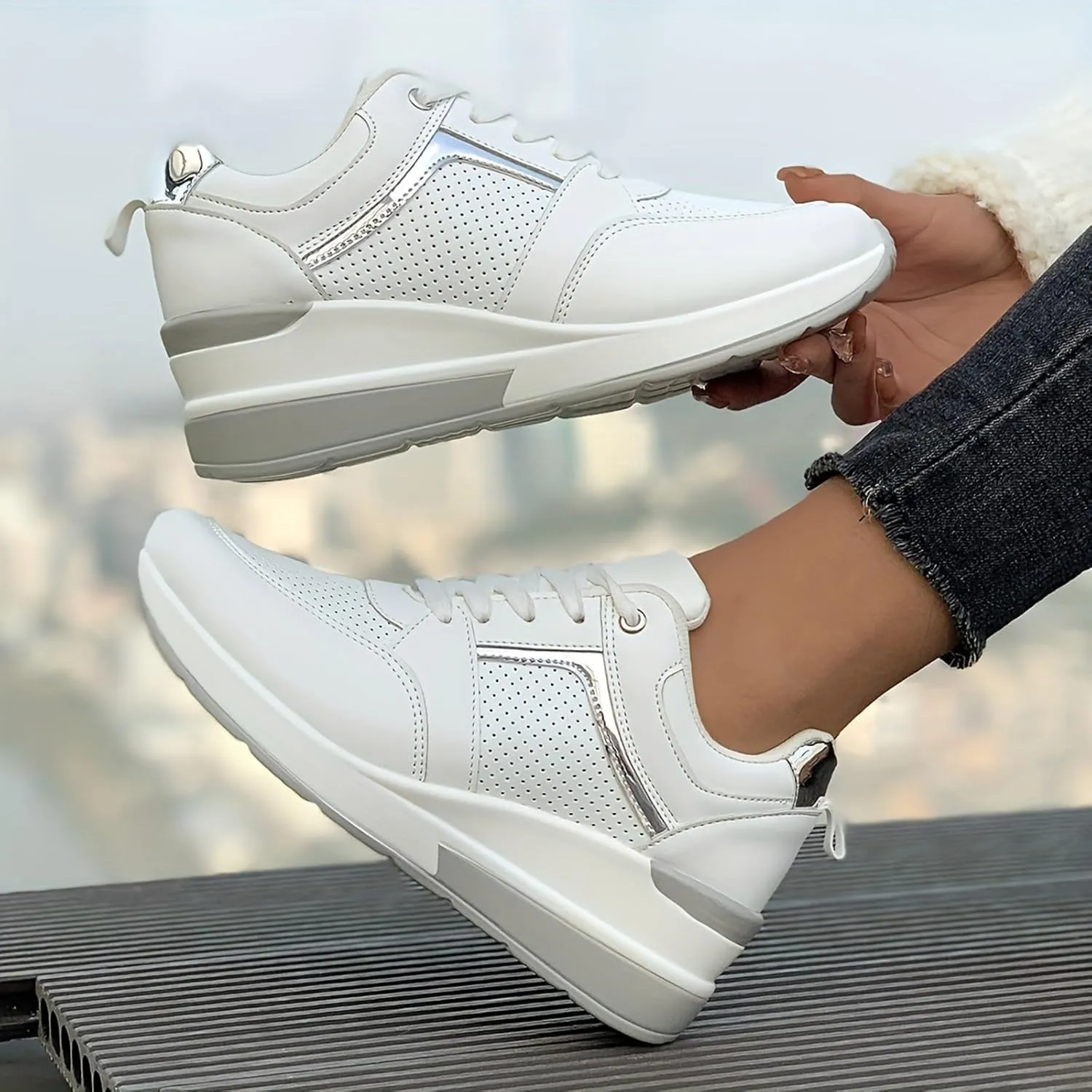 Womens Breathable Nursing Shoes Non Slip Comfortable Breathable Workout Gym Sports Shoes Casual Mountain Shoe