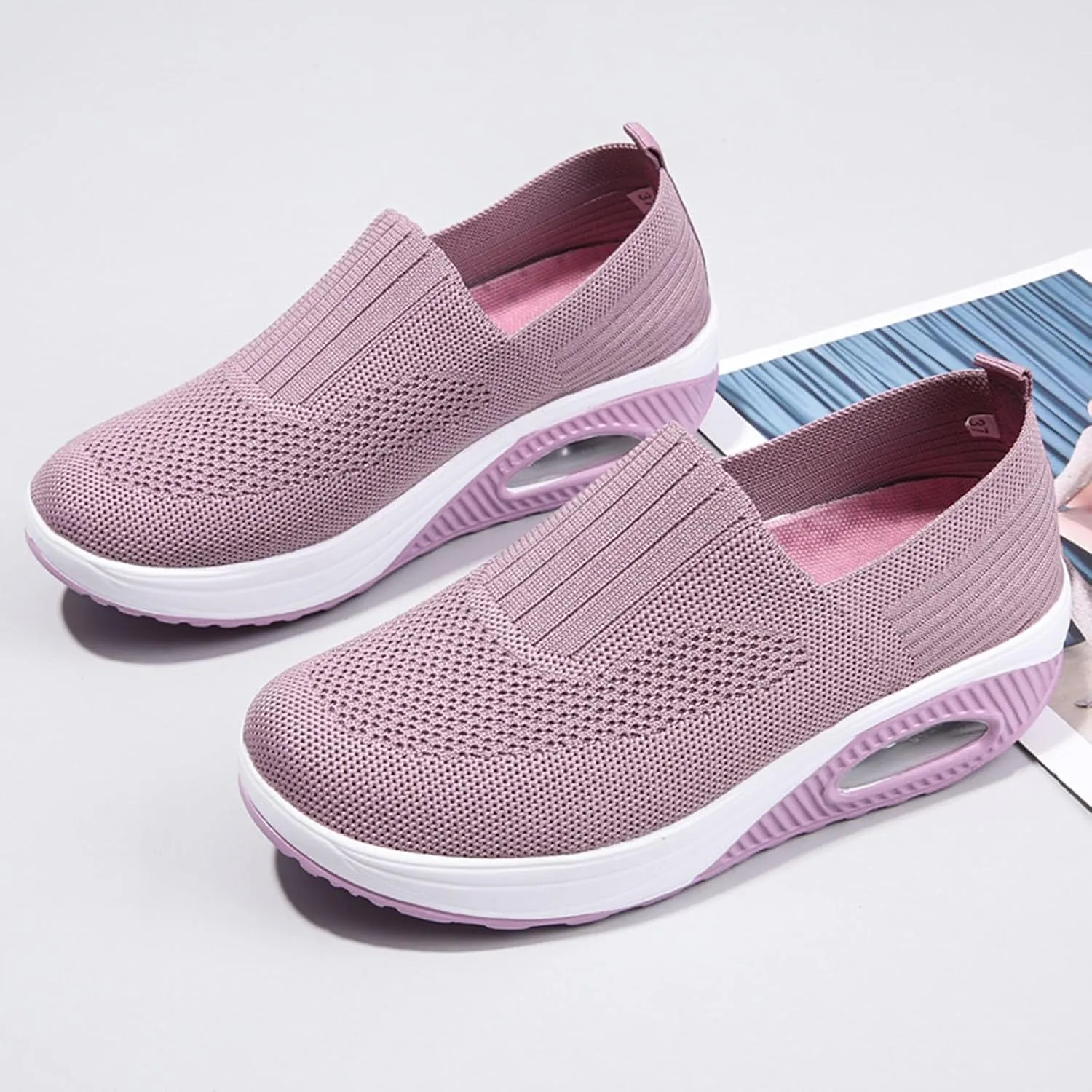 Women's Tennis Shoes Running Shoes Womens Non Slip Workout Shoes Lightweight Breathable Tennis Shoes Walking Sneakers